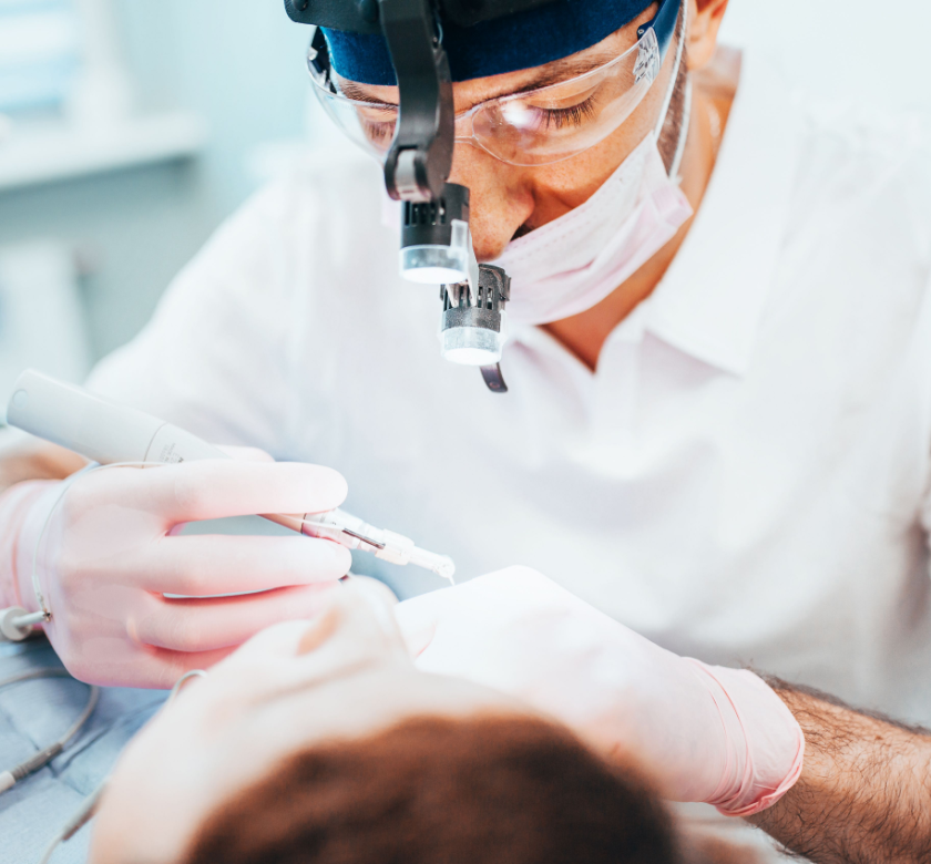 root canal therapy performed on patient in burke va